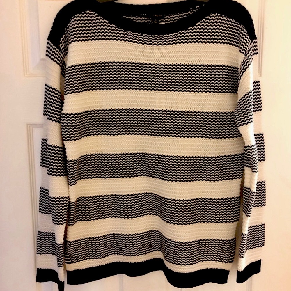 Striped Pullover Sweater